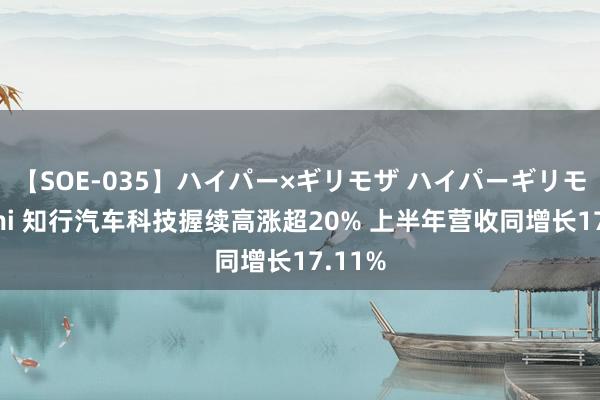 【SOE-035】ハイパー×ギリモザ ハイパーギリモザ Ami 知行汽车科技握续高涨超20% 上半年营收同增长17.11%